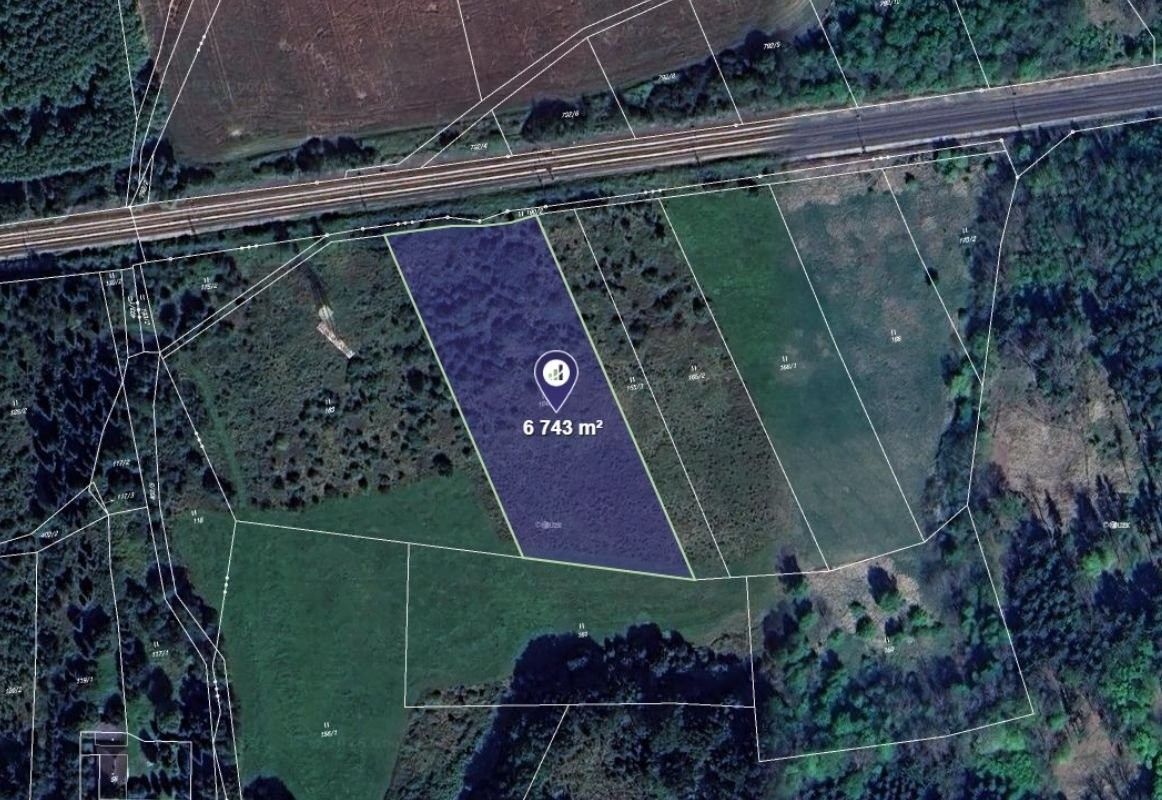 Louky, Dobřív, 6 743 m²