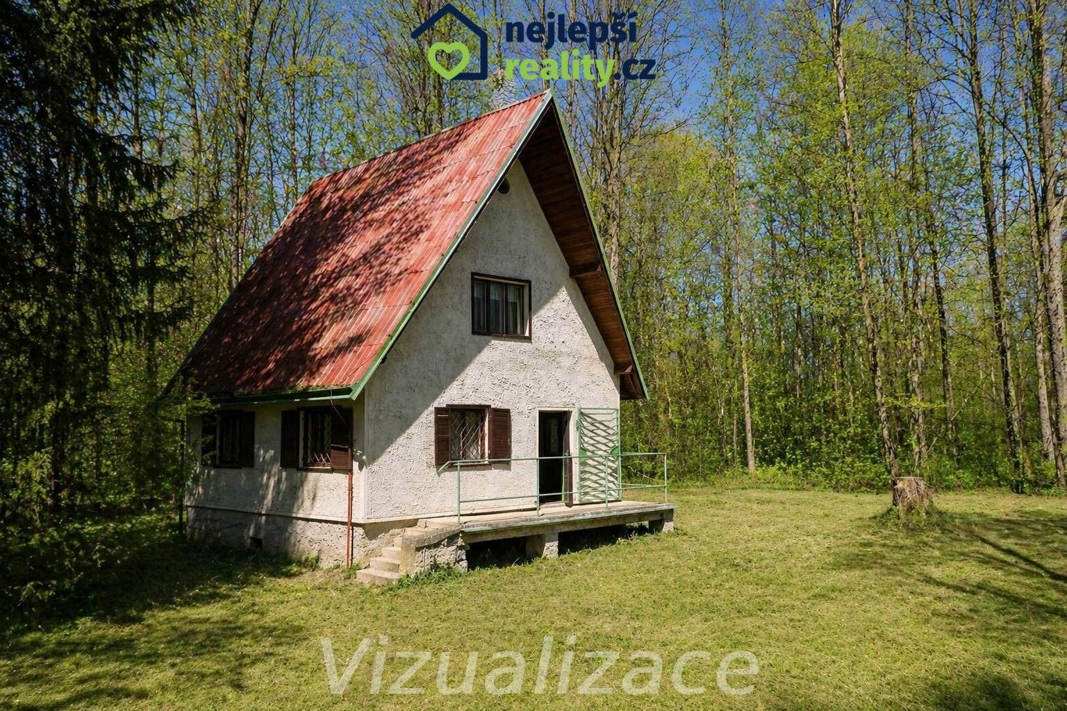 Chaty, Budyně nad Ohří Písty, 64 m² - 1