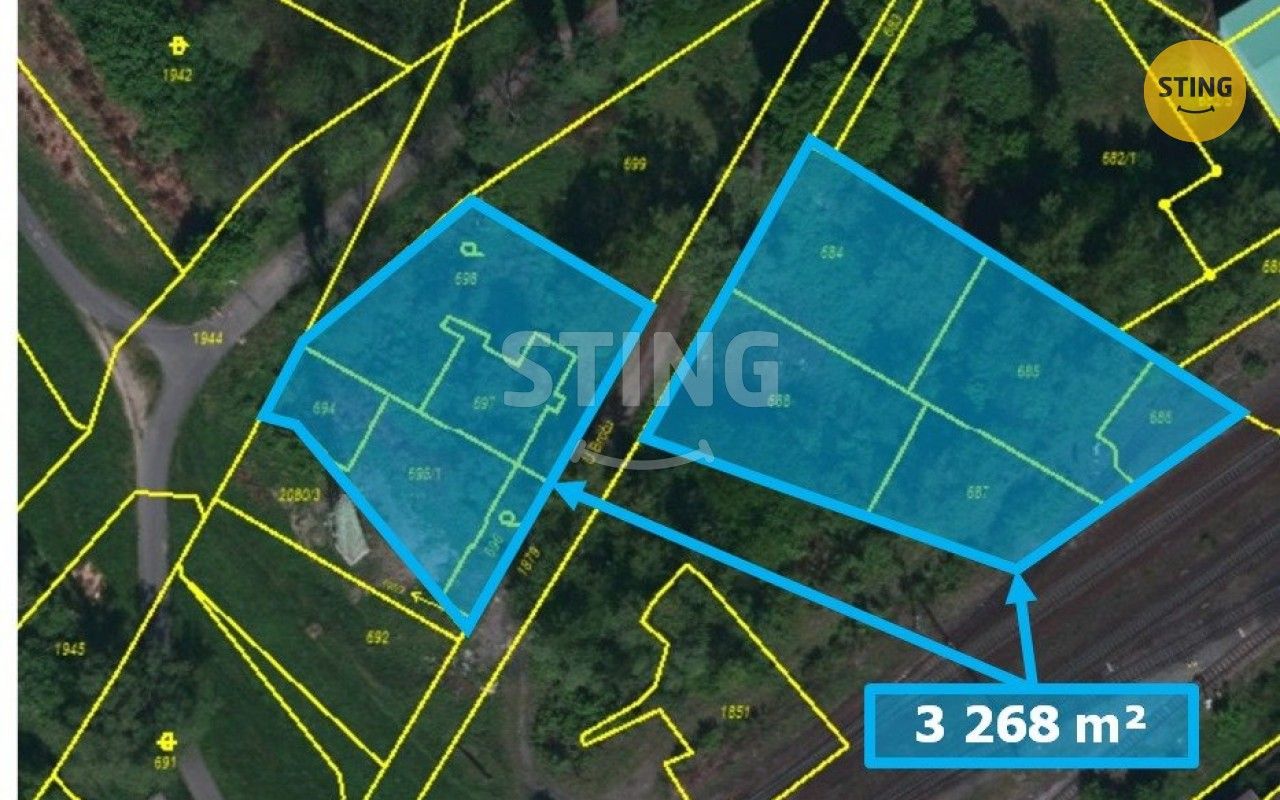 Komerční pozemky, U Brodu, Ostrava, 3 268 m²