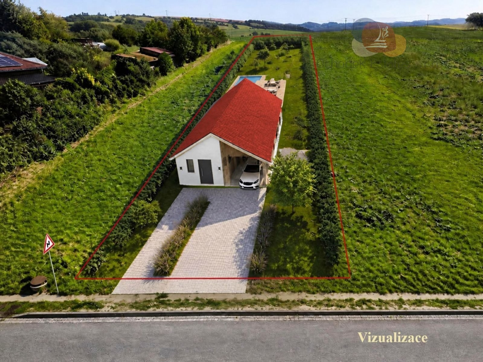 Prodej pozemek pro bydlení - Zdounky Těšánky, 1 208 m² - 5