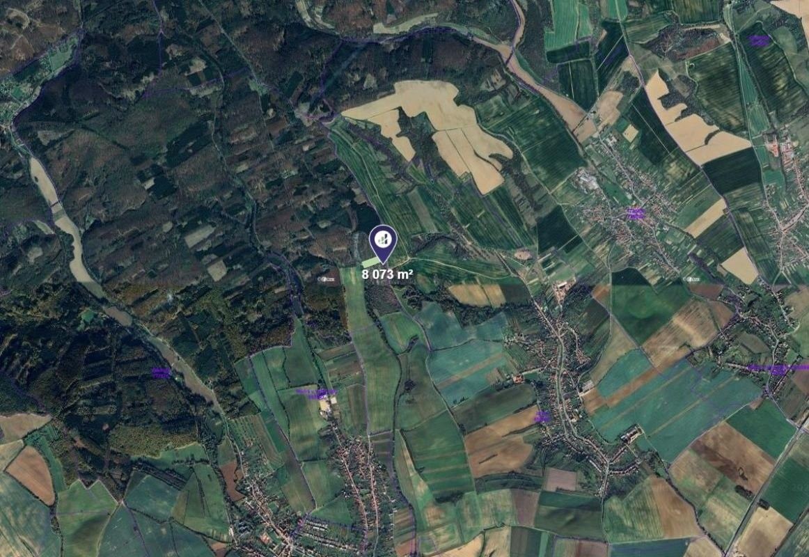 Zahrady, Velehrad, 8 073 m² - 2