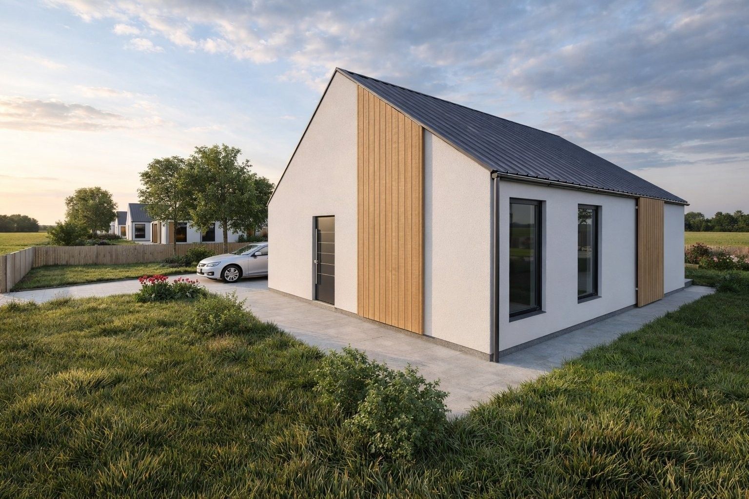 Rodinné domy, Ráby, 89 m² - 1