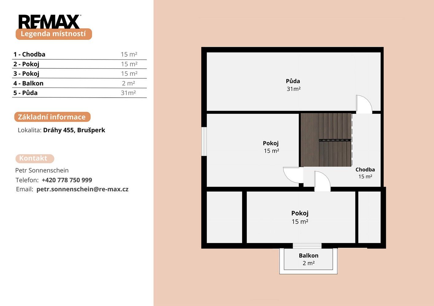 Prodej rodinný dům - Dráhy, Brušperk, okres Frýdek-Místek, 100 m² - 5