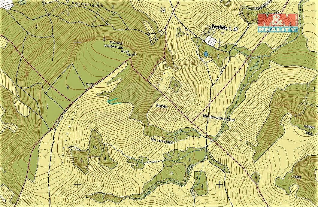 Prodej pozemek - Velká Bukovina, okres Děčín, Ústecký kraj - 2