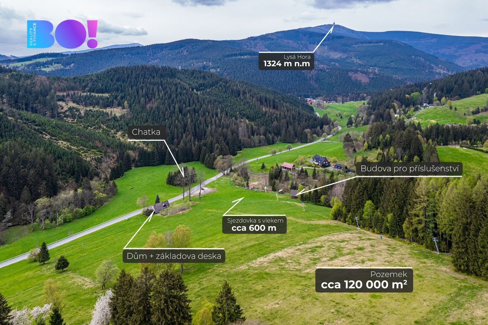 Chalupy, Krásná, 95 m²