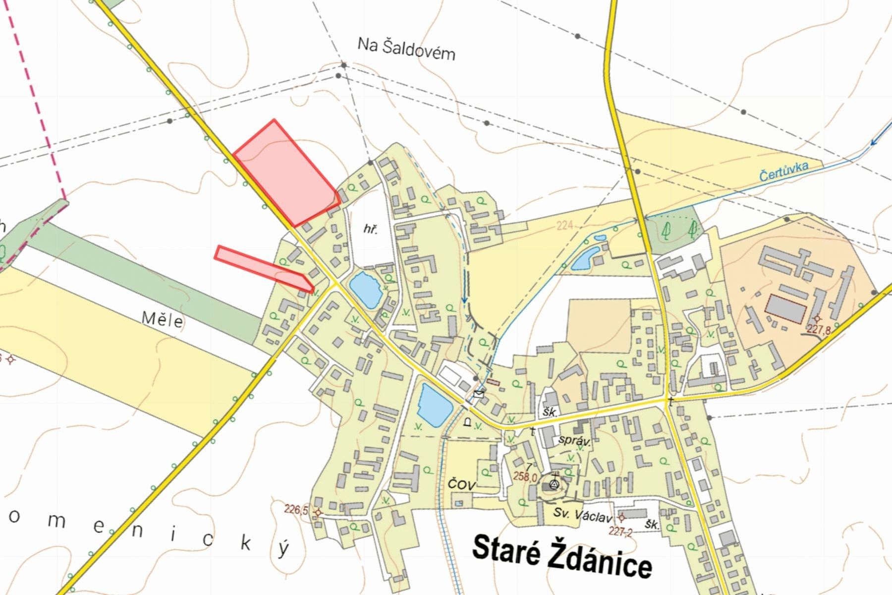 Pozemek pro bydlení · Staré Ždánice - 3