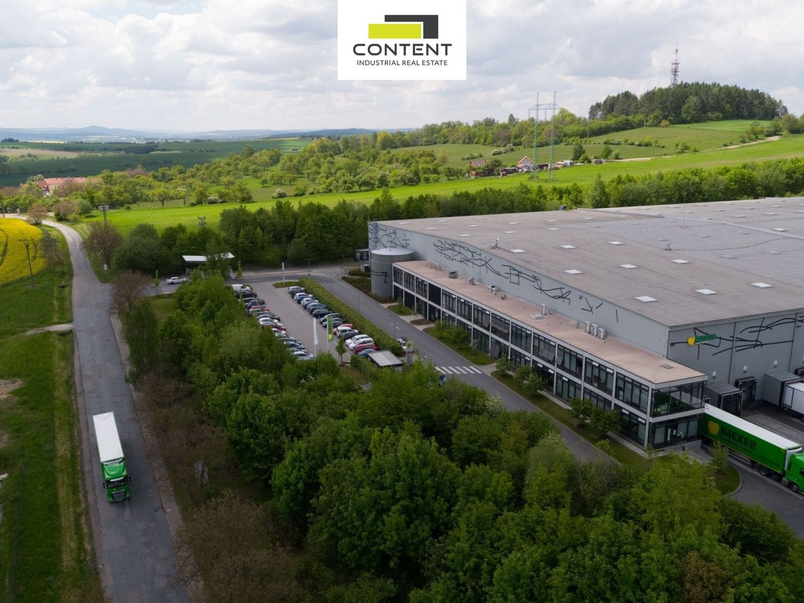 Pronájem výrobní prostory - Měchnov, Divišov, 7 079 m²