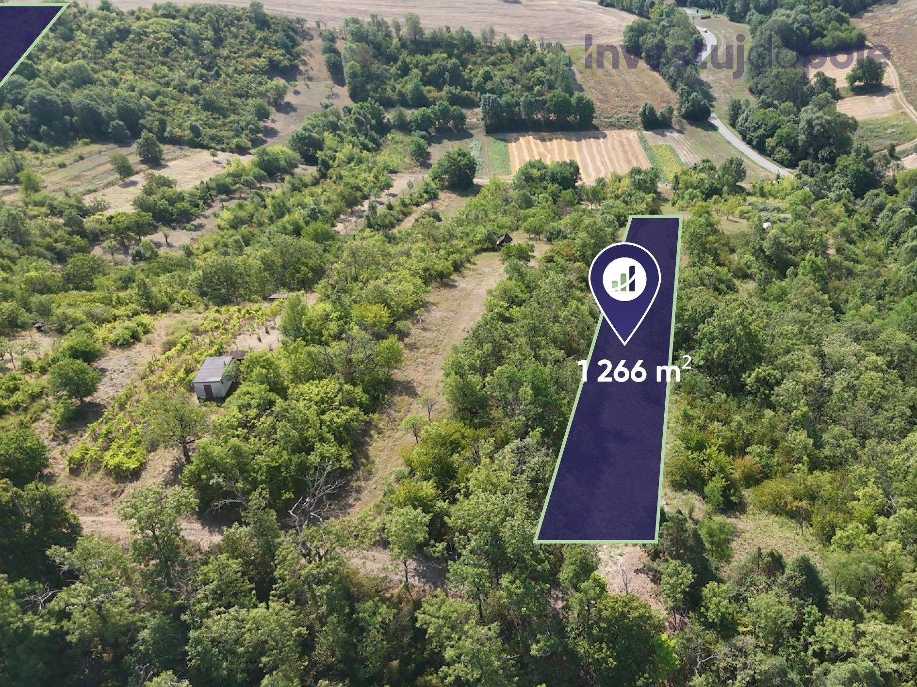 Zahrady, Kobeřice u Brna, 2 052 m²