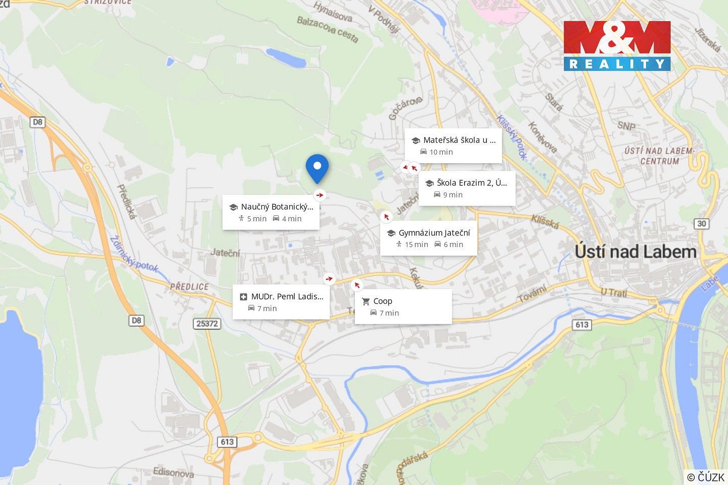 Prodej zahrada - Ústí nad Labem - Klíše, Ústecký kraj - 5