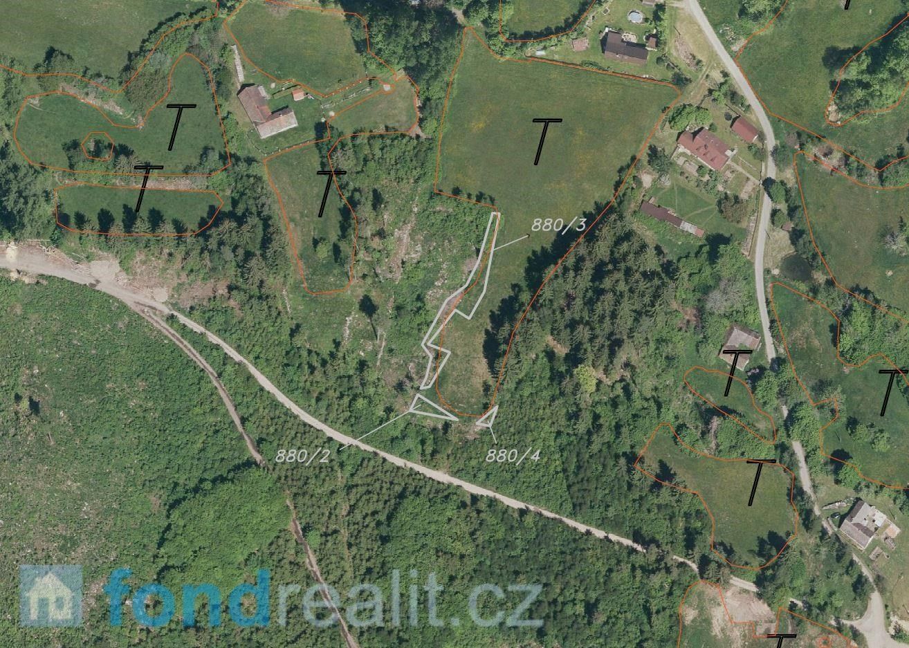 Prodej pozemek - Bošice, 601 m²