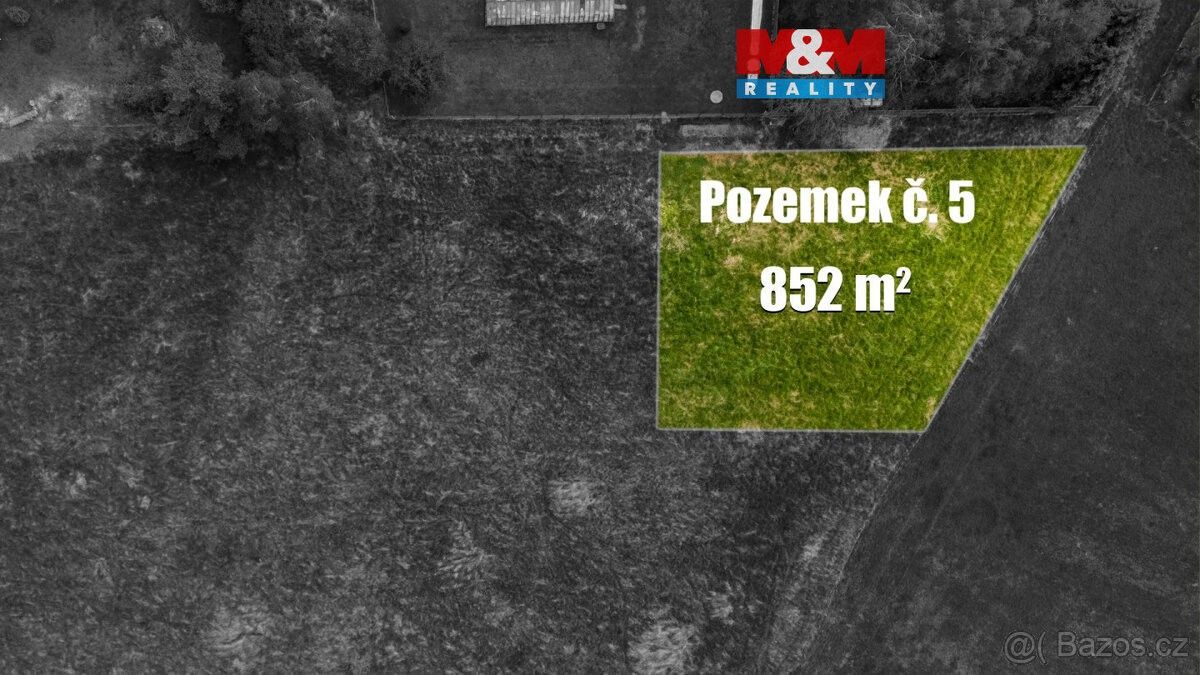 Pozemky pro bydlení, Nový Oldřichov, 471 13, 852 m²