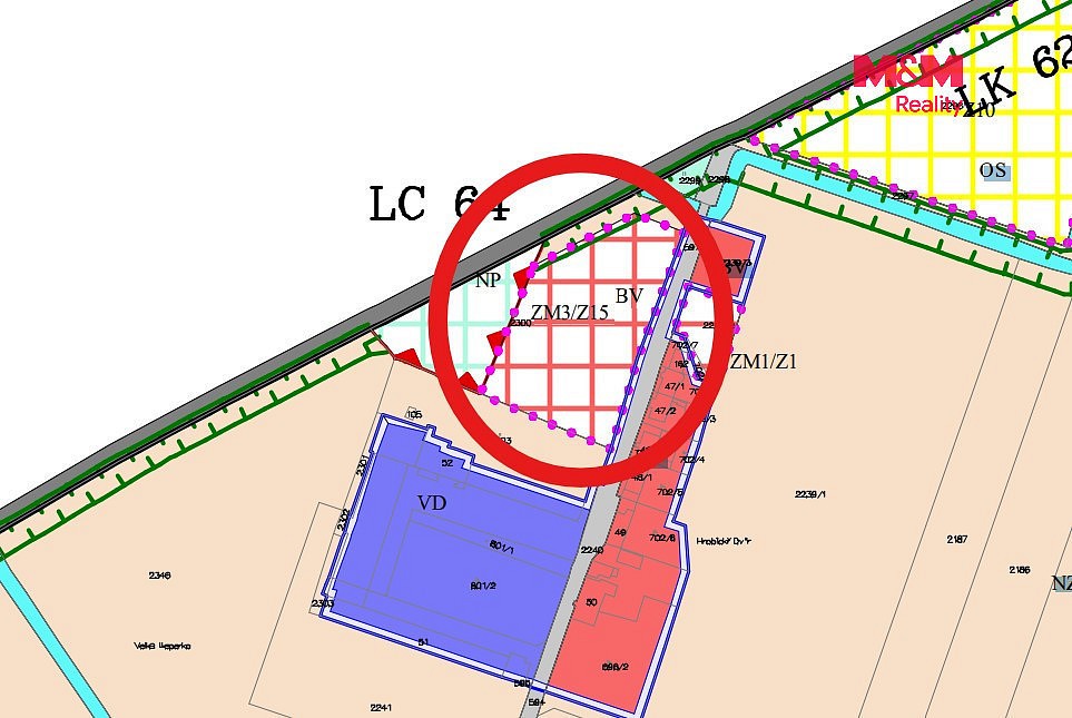 Prodej pozemek pro bydlení - Hrobice, okres Pardubice - 5