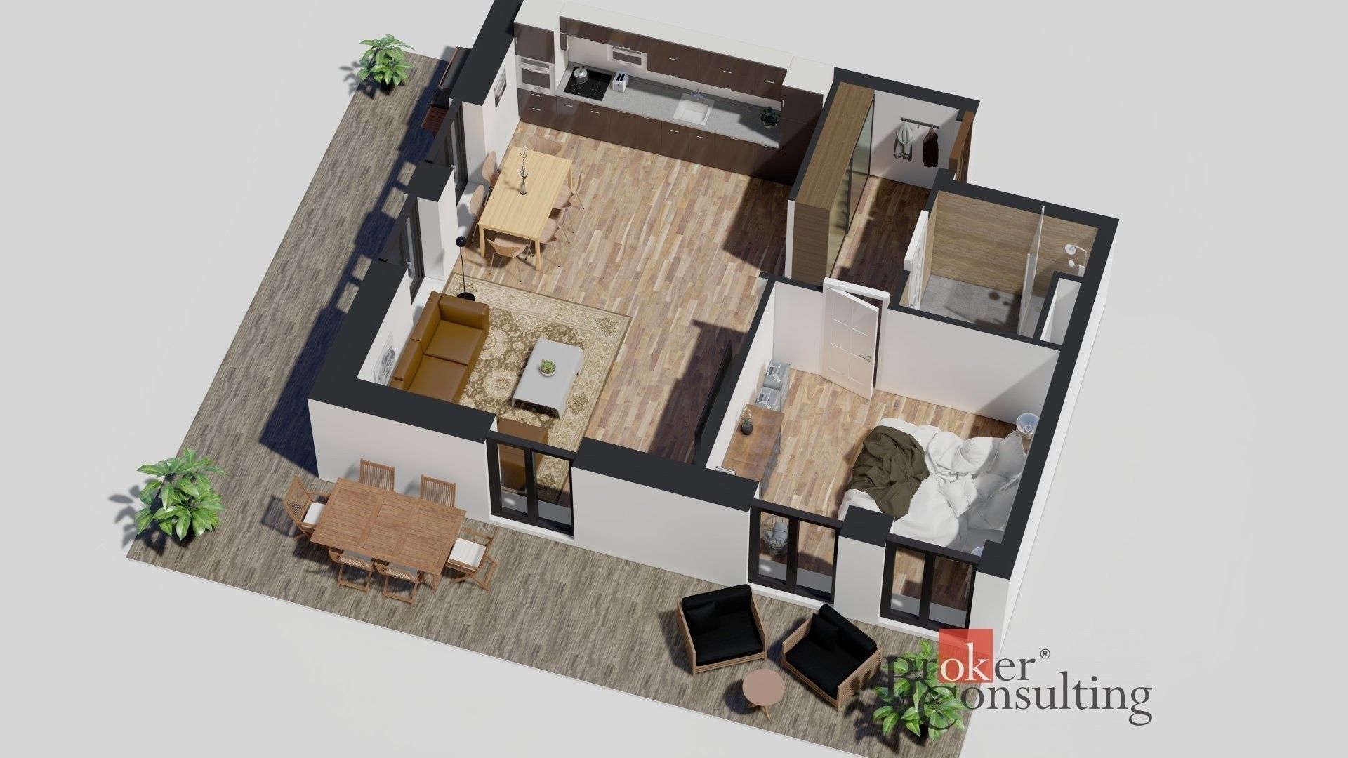 2+kk, Československé armády 309, Ostrava Michálkovice, 54 m² - 2