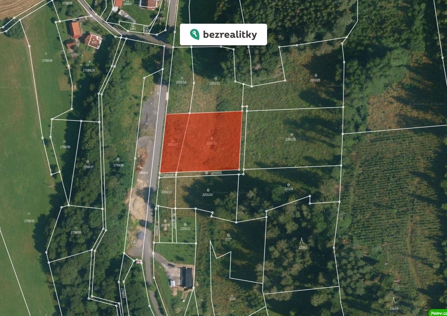 Pozemky pro bydlení, Ratiboř