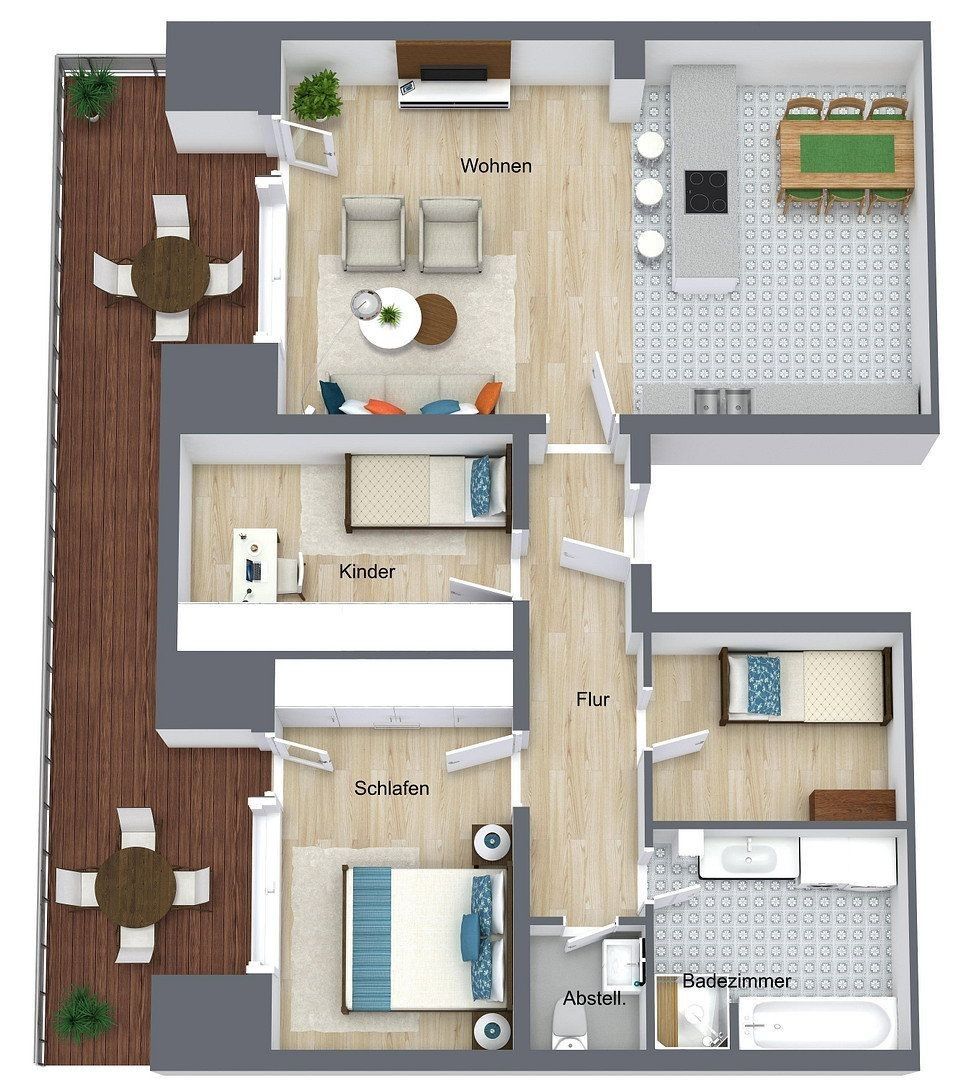 4+1, Olching bei München Neu-Esting Bayern 82140, 98 m² - 1