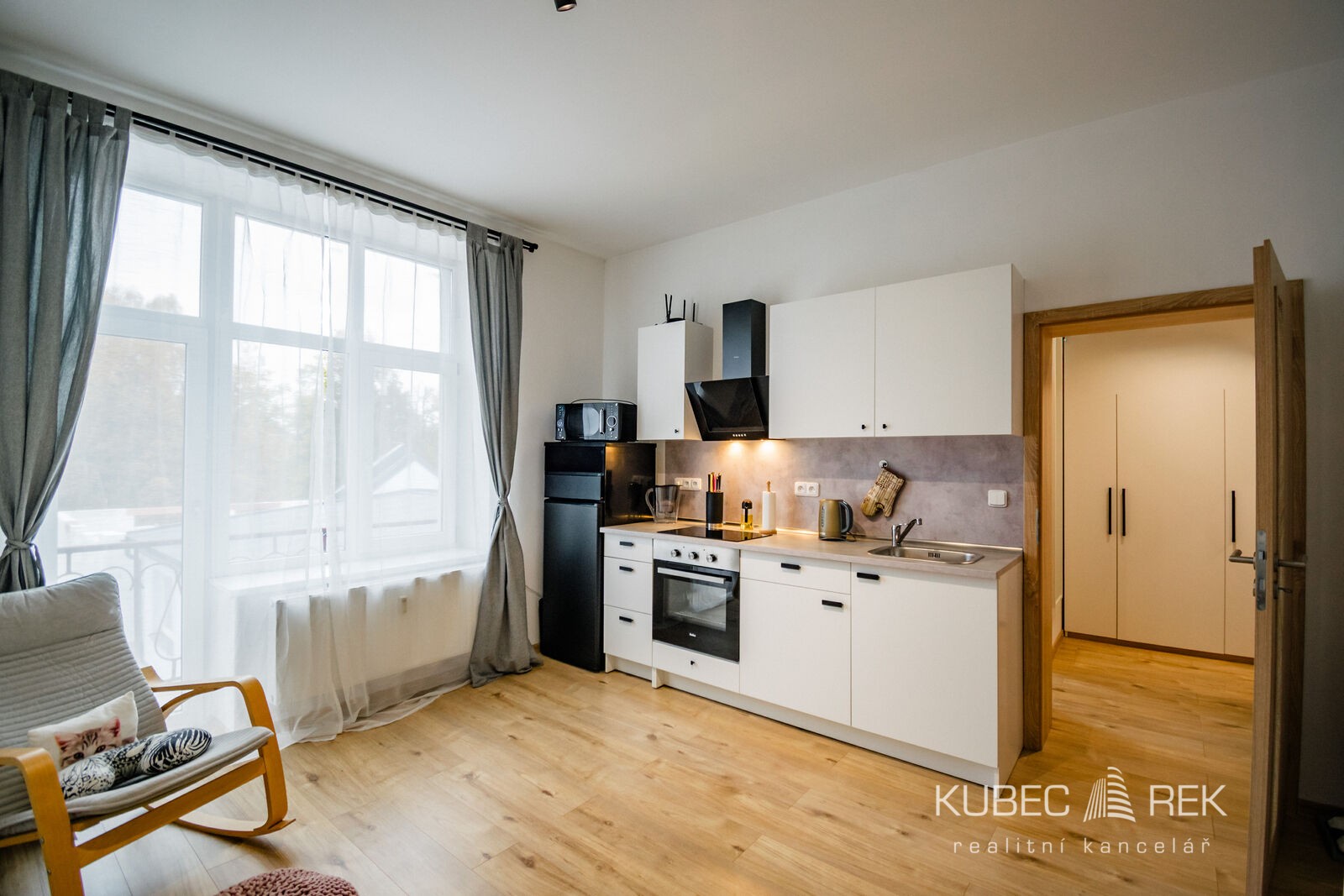 Byt 1+kk, 33 m²