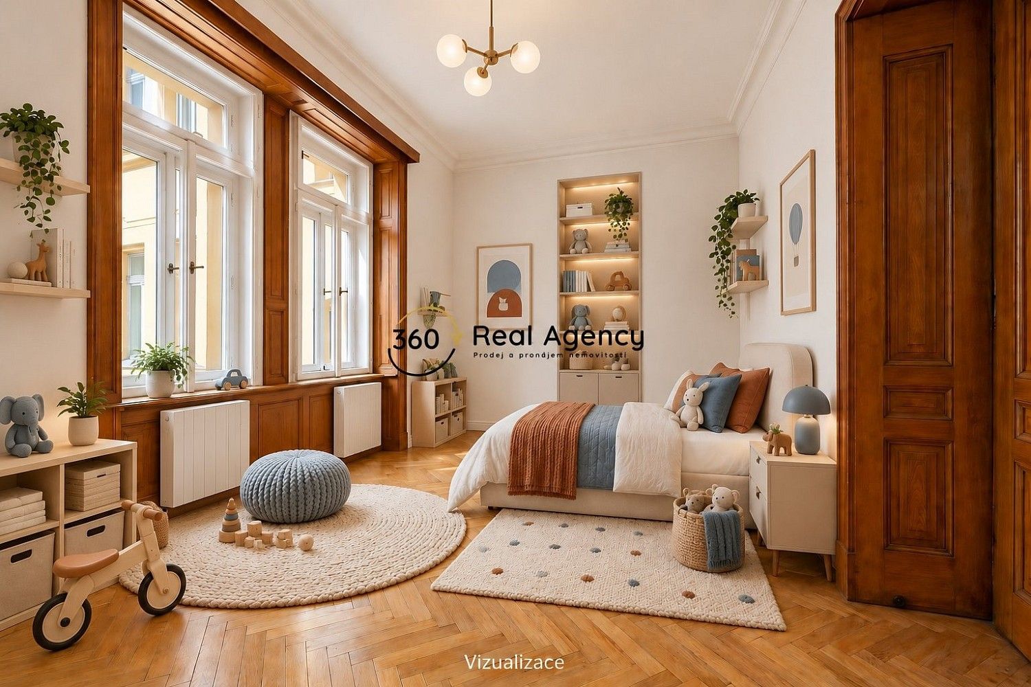 3+kk, Praha - Smíchov, okres Praha 5, Hlavní město Praha, 93 m² - 1