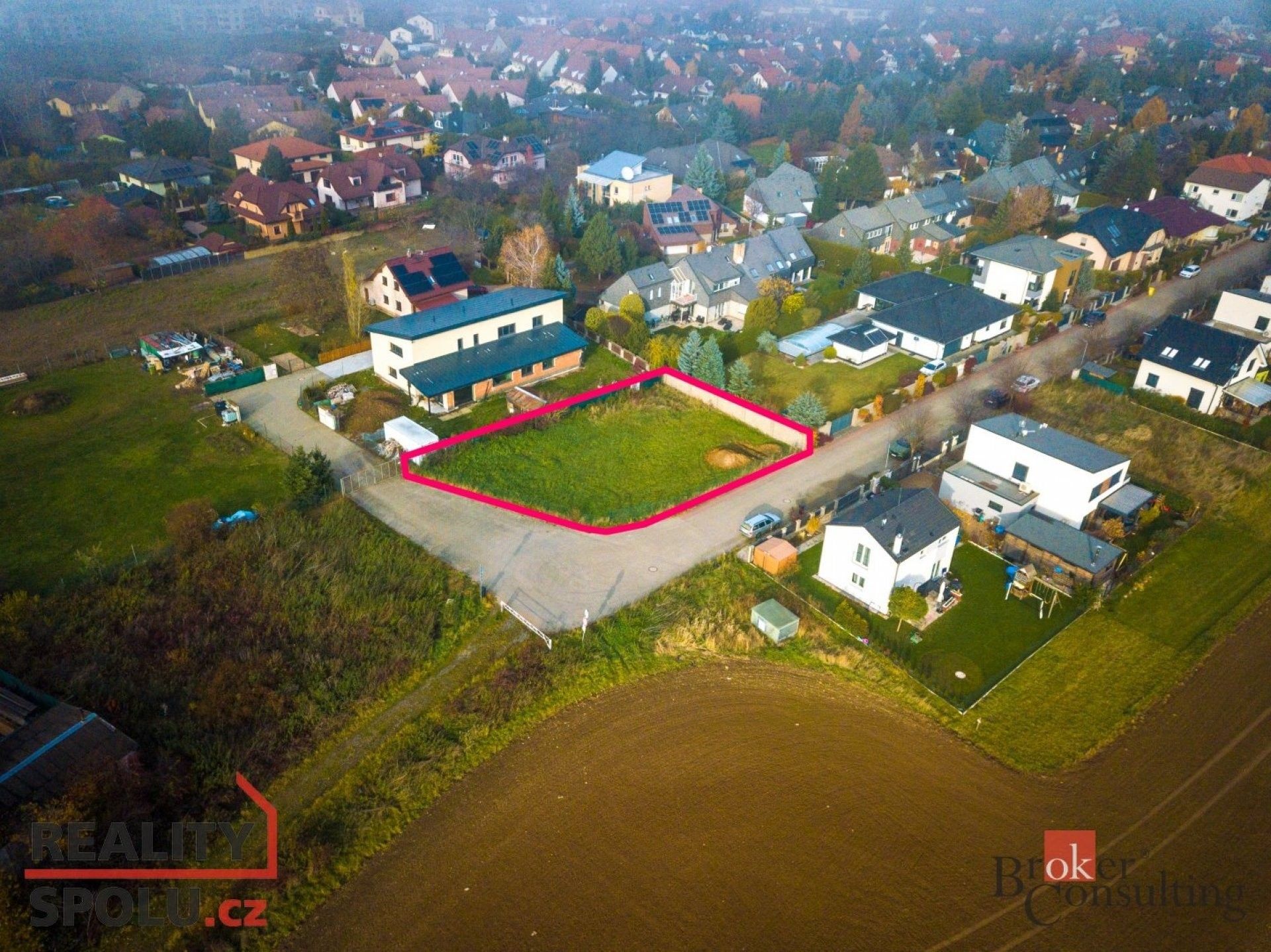 Pozemky pro bydlení, Horoměřice, 748 m²