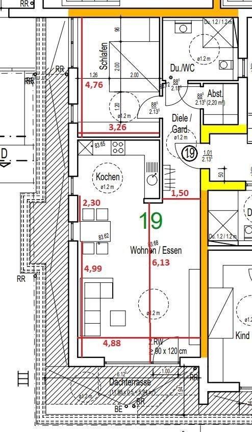 2+1, Hauptstraße 2, , Severní Porýní-Vestfálsko, 82 m² - 1