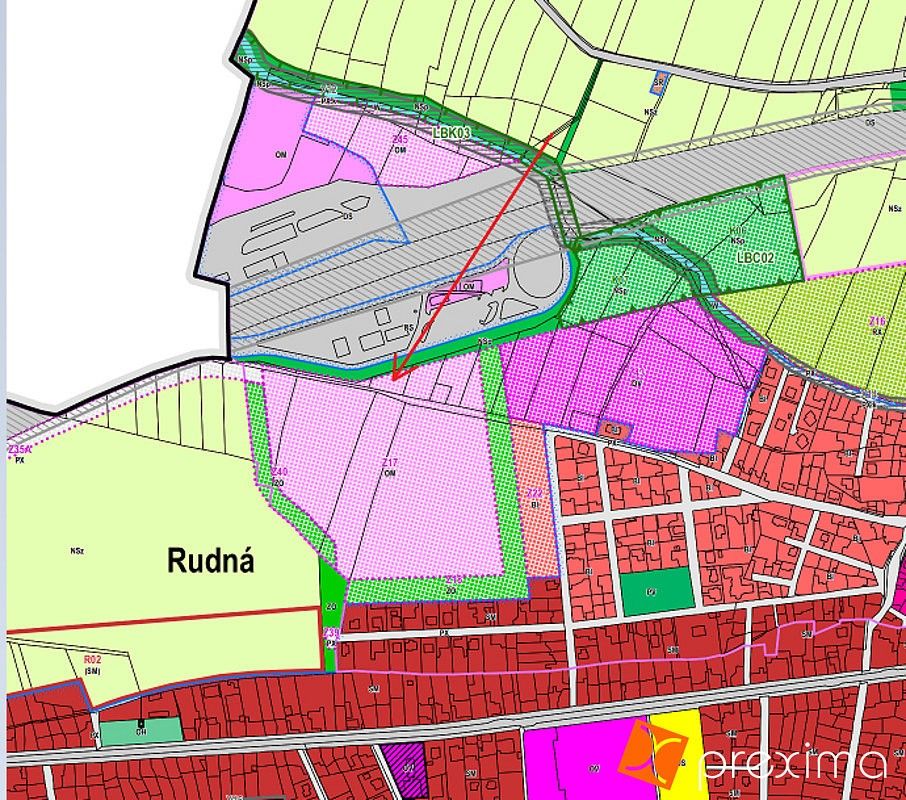 Komerční pozemek · Rudná, okres Praha-západ - 2