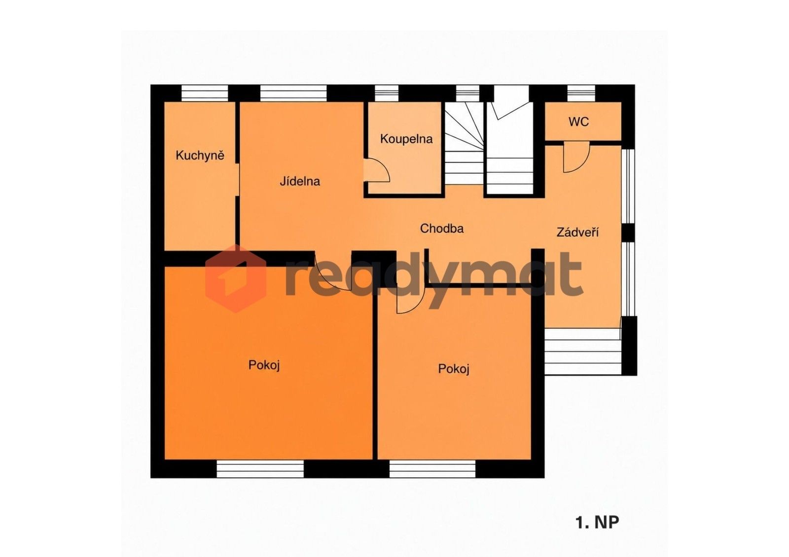 Rodinné domy, Velkomoravská, Lužice, 200 m² - 2
