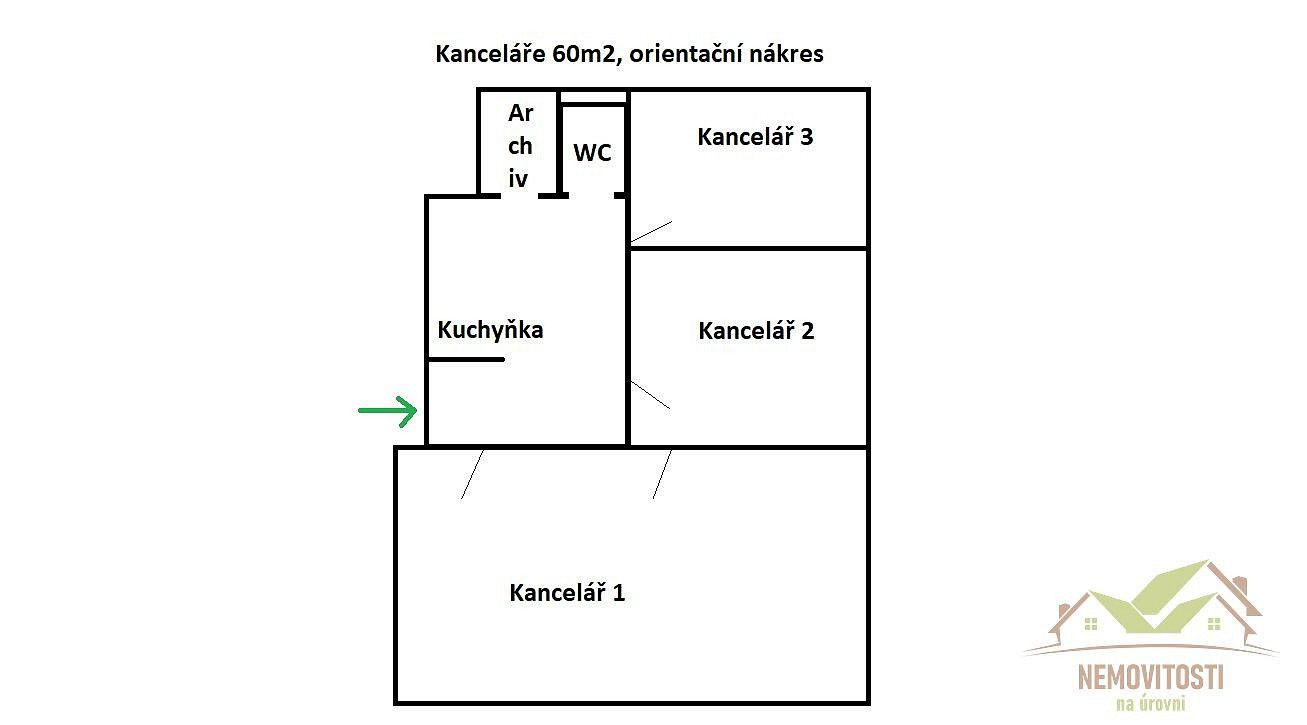 Kancelář · 60 m² · Plzeň - Jižní Předměstí, okres Plzeň-město, Plzeňský kraj - 4