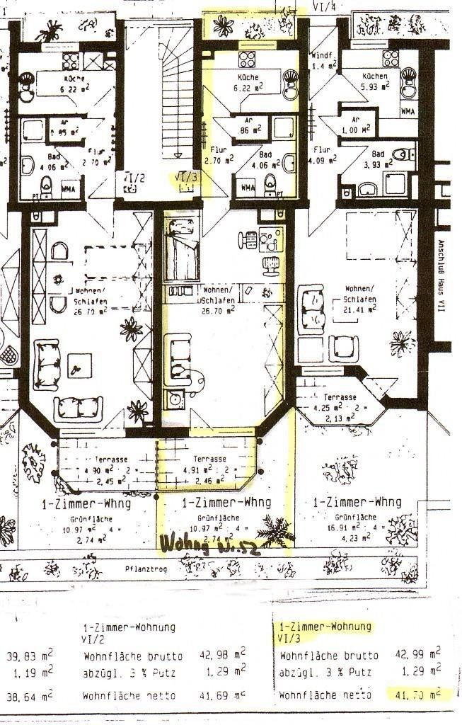 1+1, Erlangen Erlangen Bayern 91052, 42 m² - 2