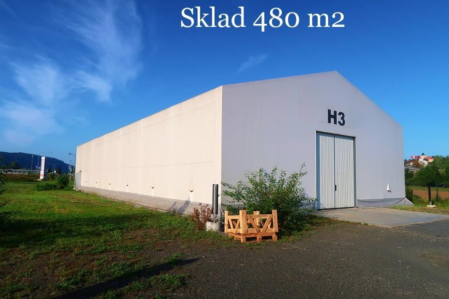 Sklady, Králův Dvůr, 480 m²