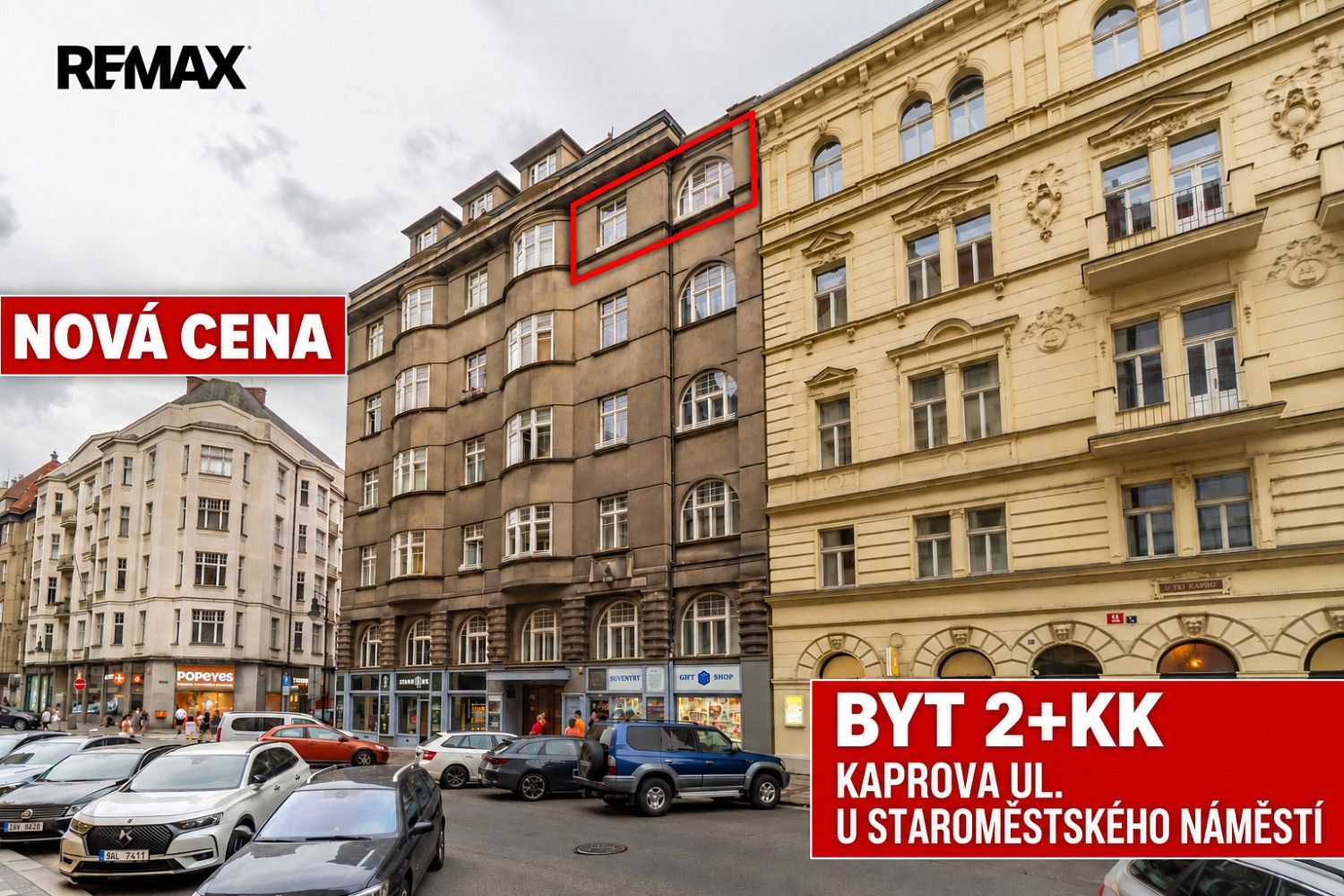 2+kk, Kaprova, Praha 1 - Staré Město, 58 m² - 1