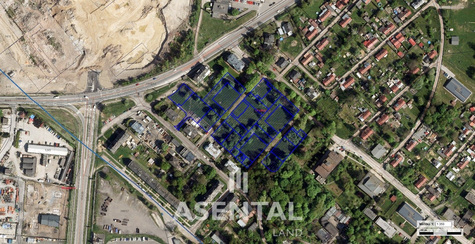 Prodej pozemek pro bydlení - Žalmanova, Ostrava Hrušov - 5