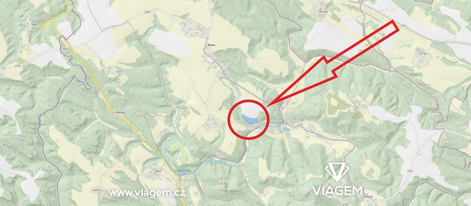 Zemědělské pozemky, Blatce, okres Česká Lípa - 2