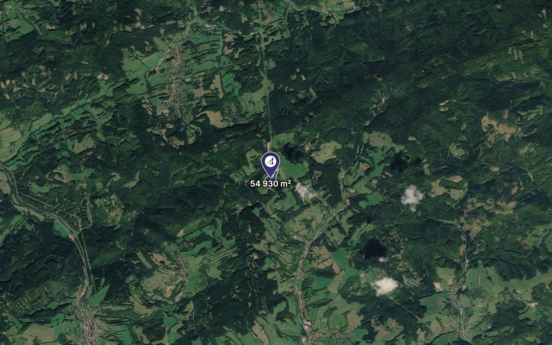 Lesy, Valašská Senice, 54 930 m² - 2