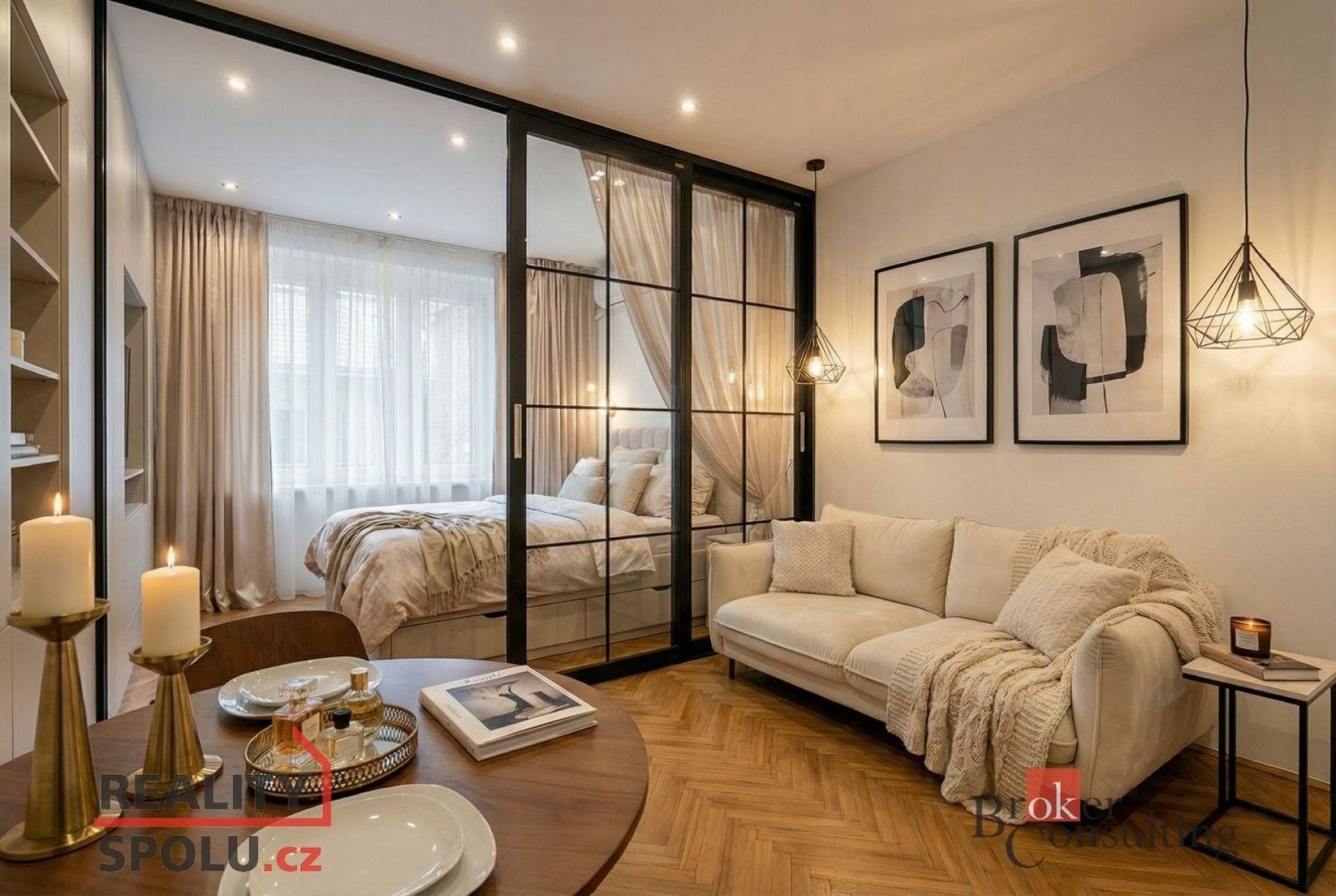 Prodej byt 2+kk - Strančická, Praha, 37 m²