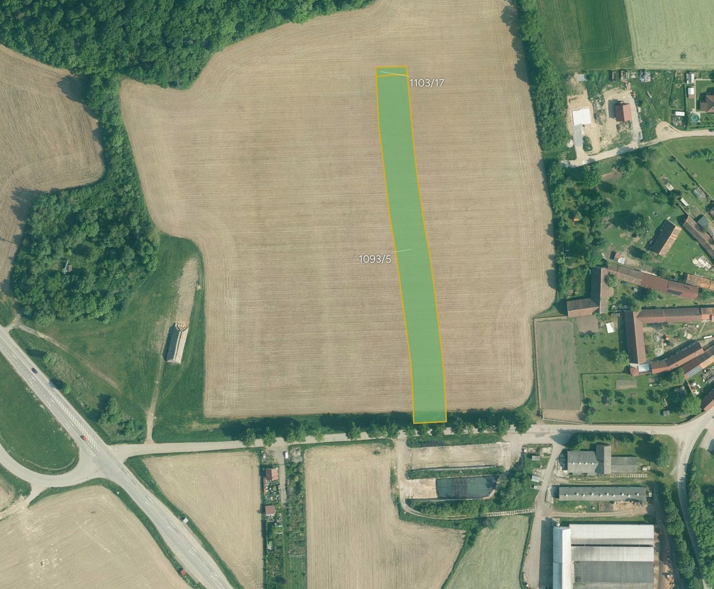 Zemědělské pozemky, Olešník