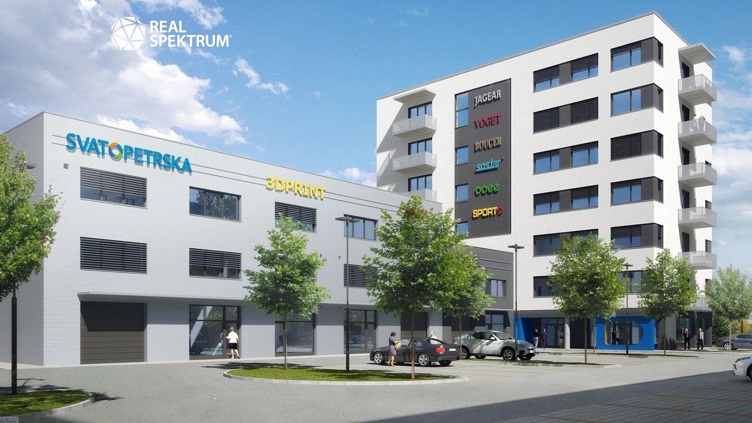 Kanceláře, Svatopetrská, Brno - Komárov, 64 m² - 2