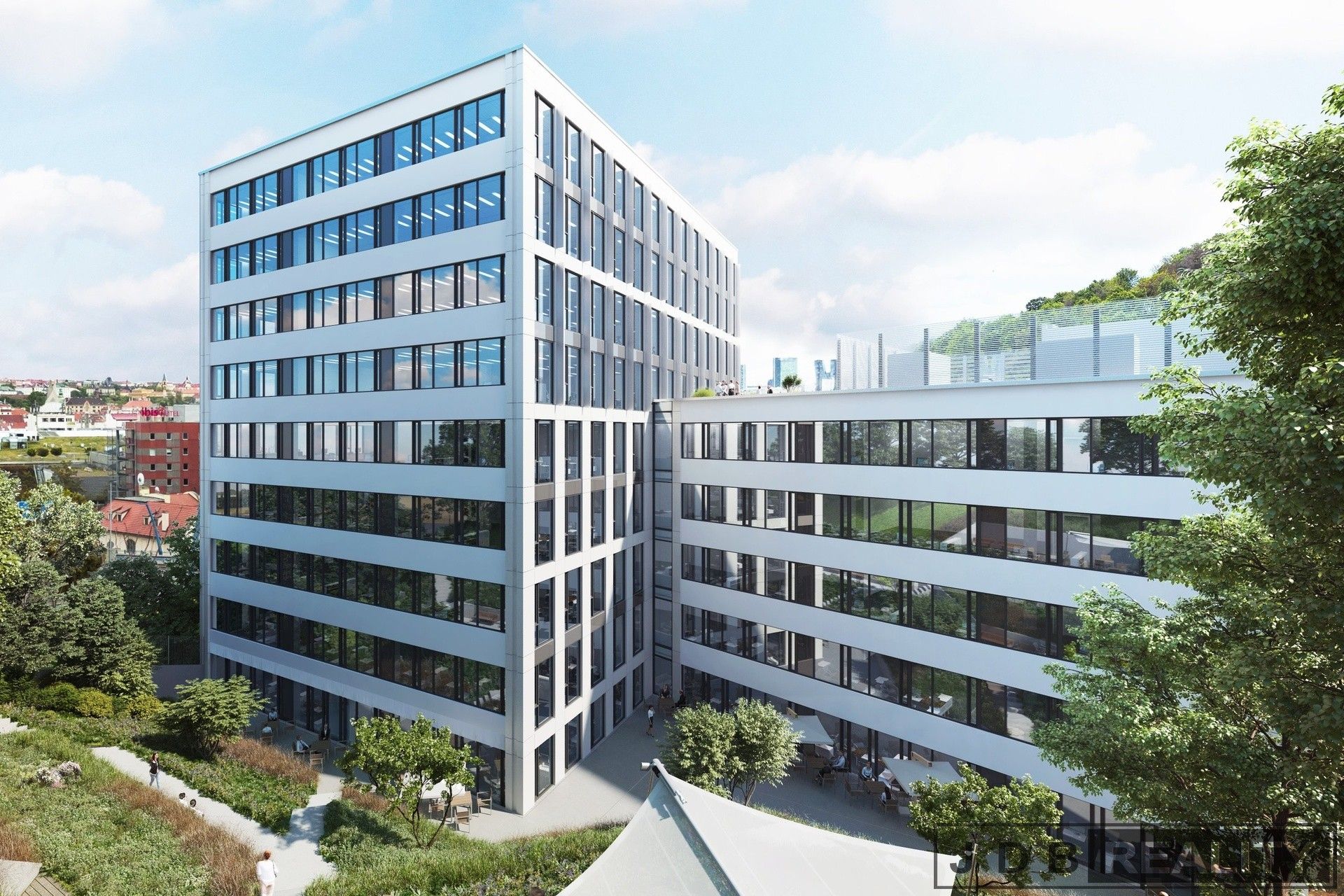 Kanceláře, Plzeňská 3350, Praha Smíchov, 120 m² - 1