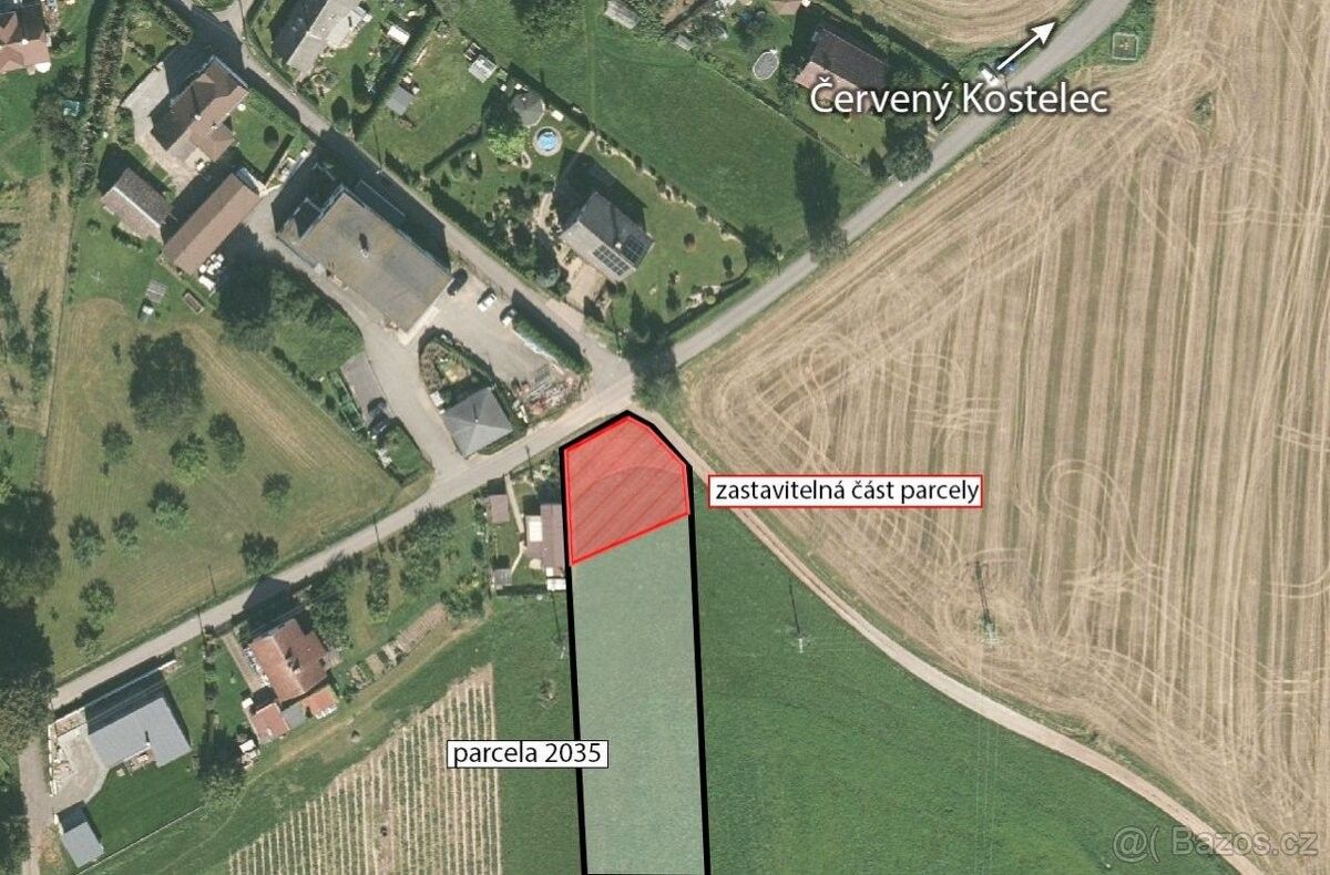 Pozemky pro bydlení, Červený Kostelec, 549 41