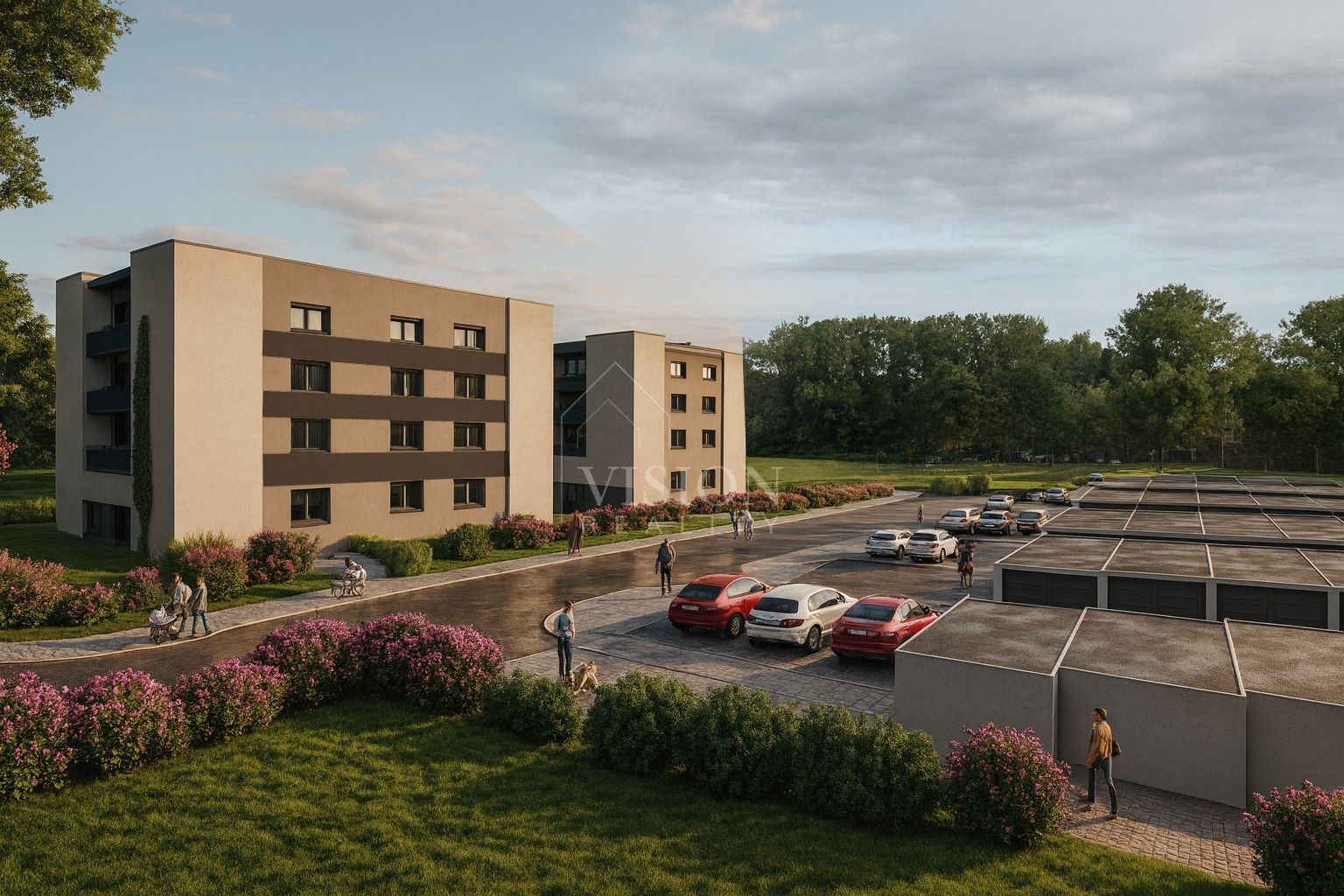 2+kk, Tábor, 46 m²