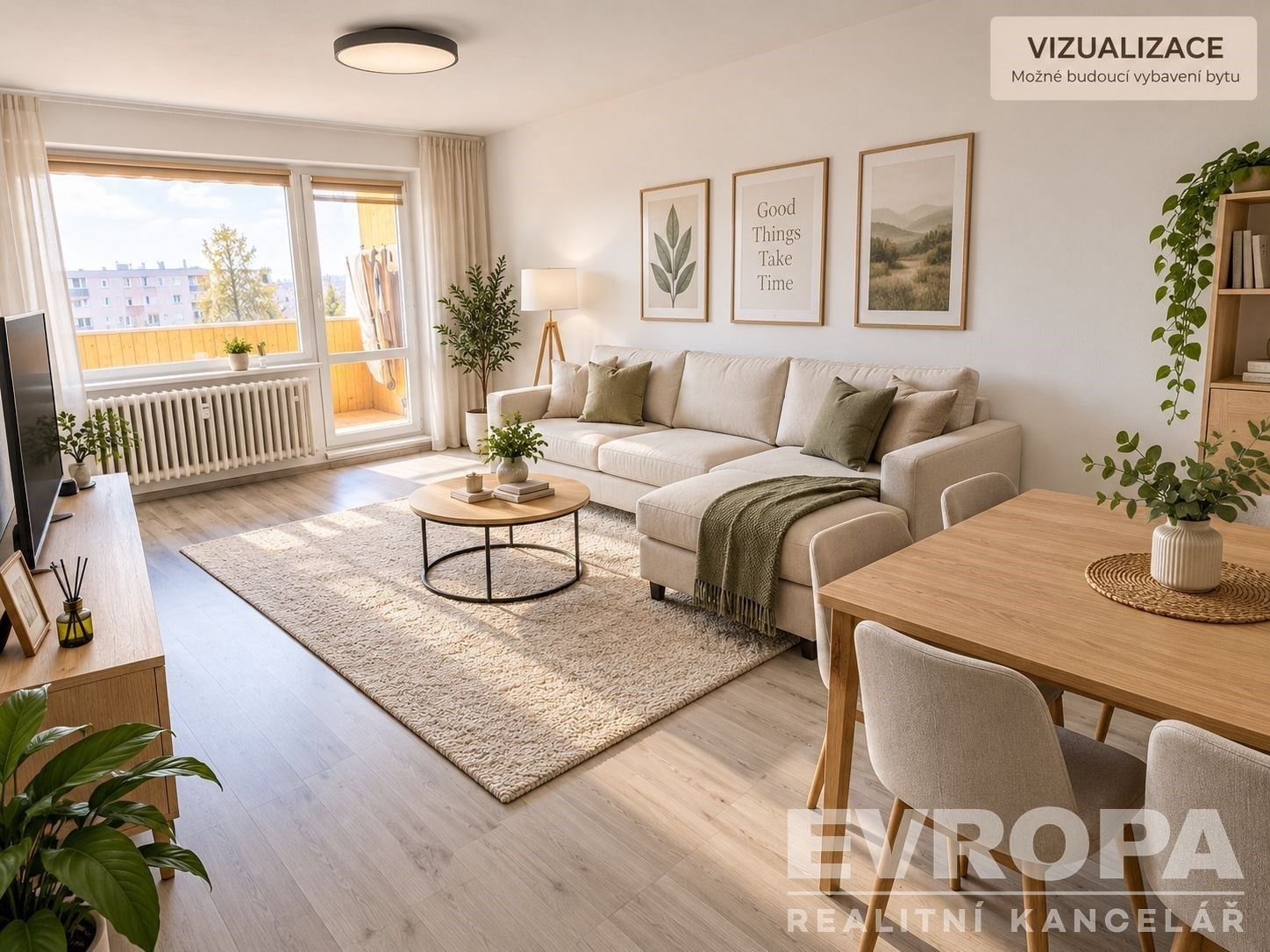 Prodej byt 3+1 - Lnáře, 82 m² - 5