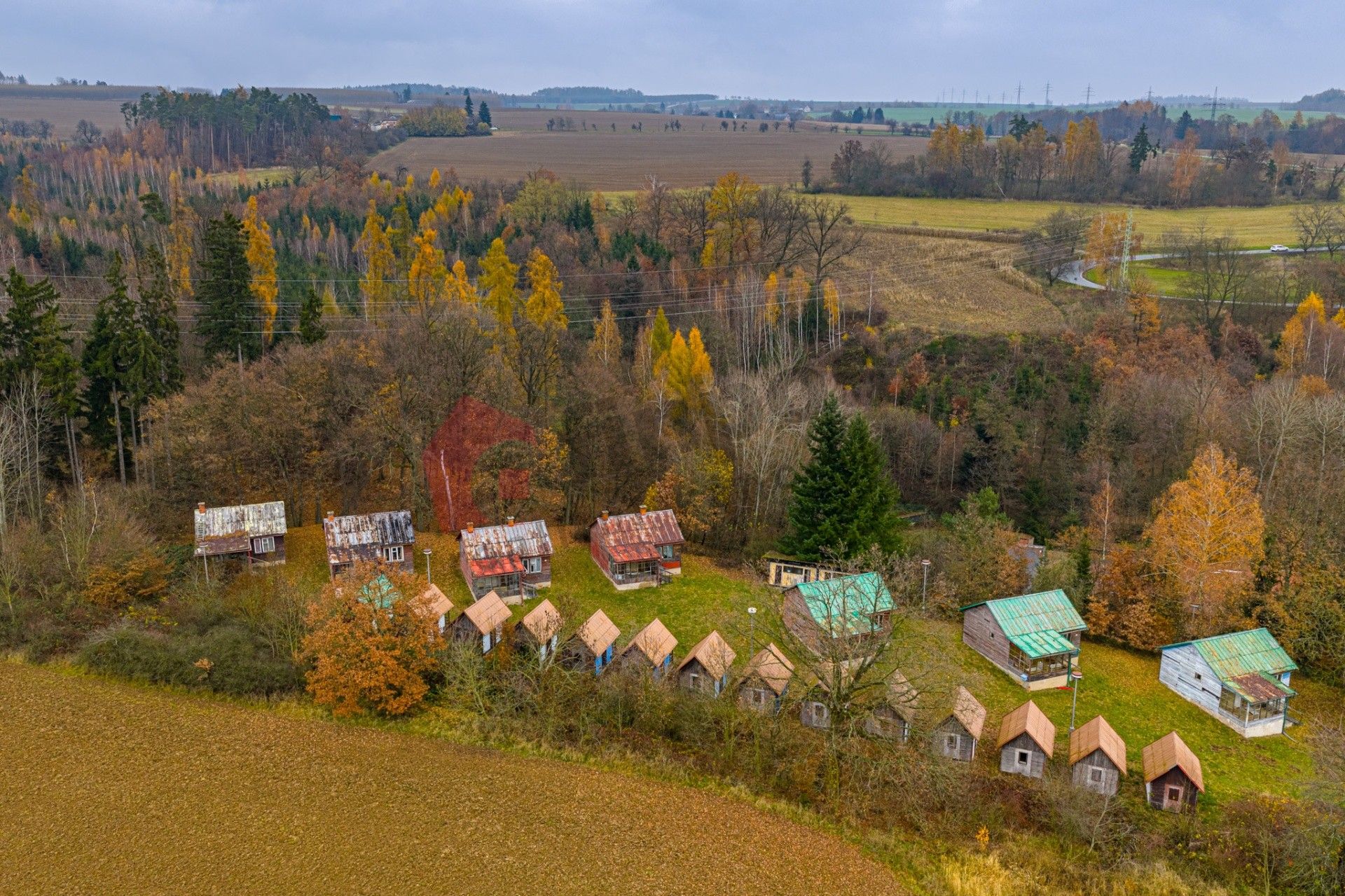 Chaty, Velehrádek, Doubravice, 1 m²