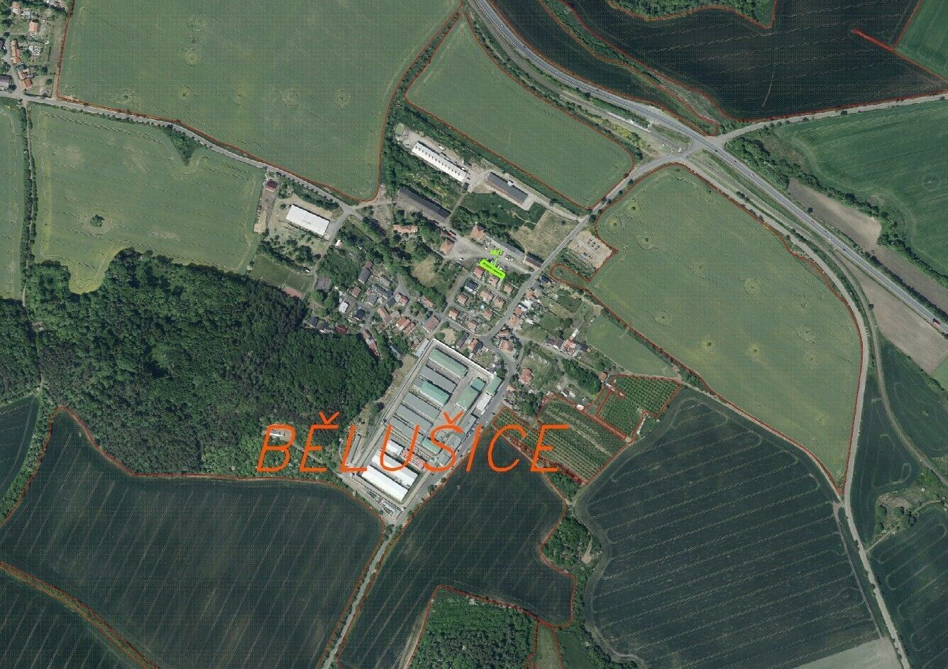Pozemek · 256 m² · Bělušice - 3