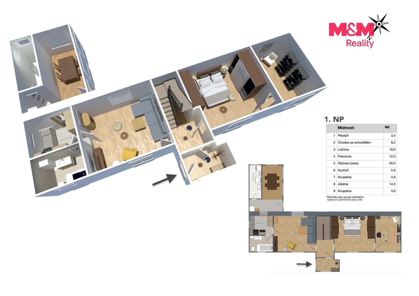 Prodej rodinný dům - V Poustkách, Mratín, 168 m² - 5