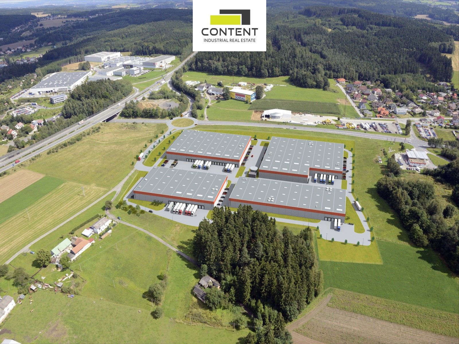 Pronájem sklad - Vystrkov, 7 500 m²