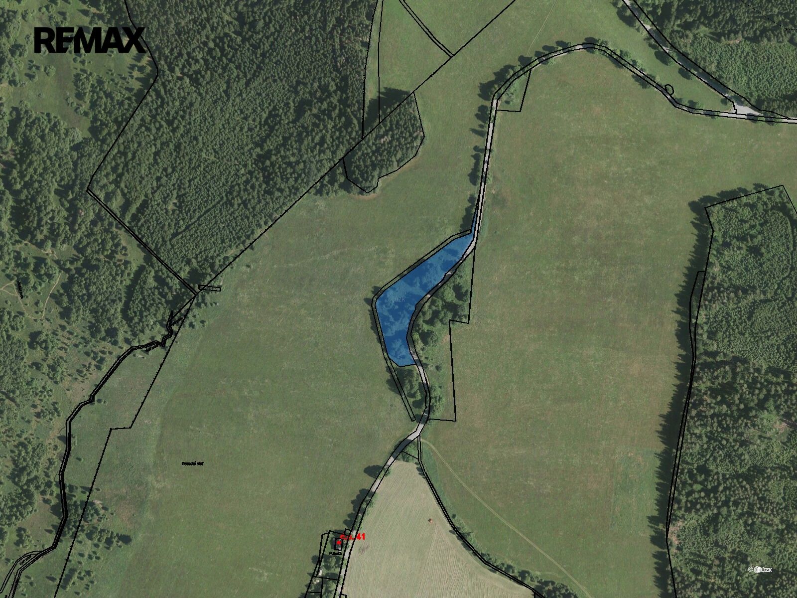 Ostatní, Borová Lada, 8 040 m² - 1