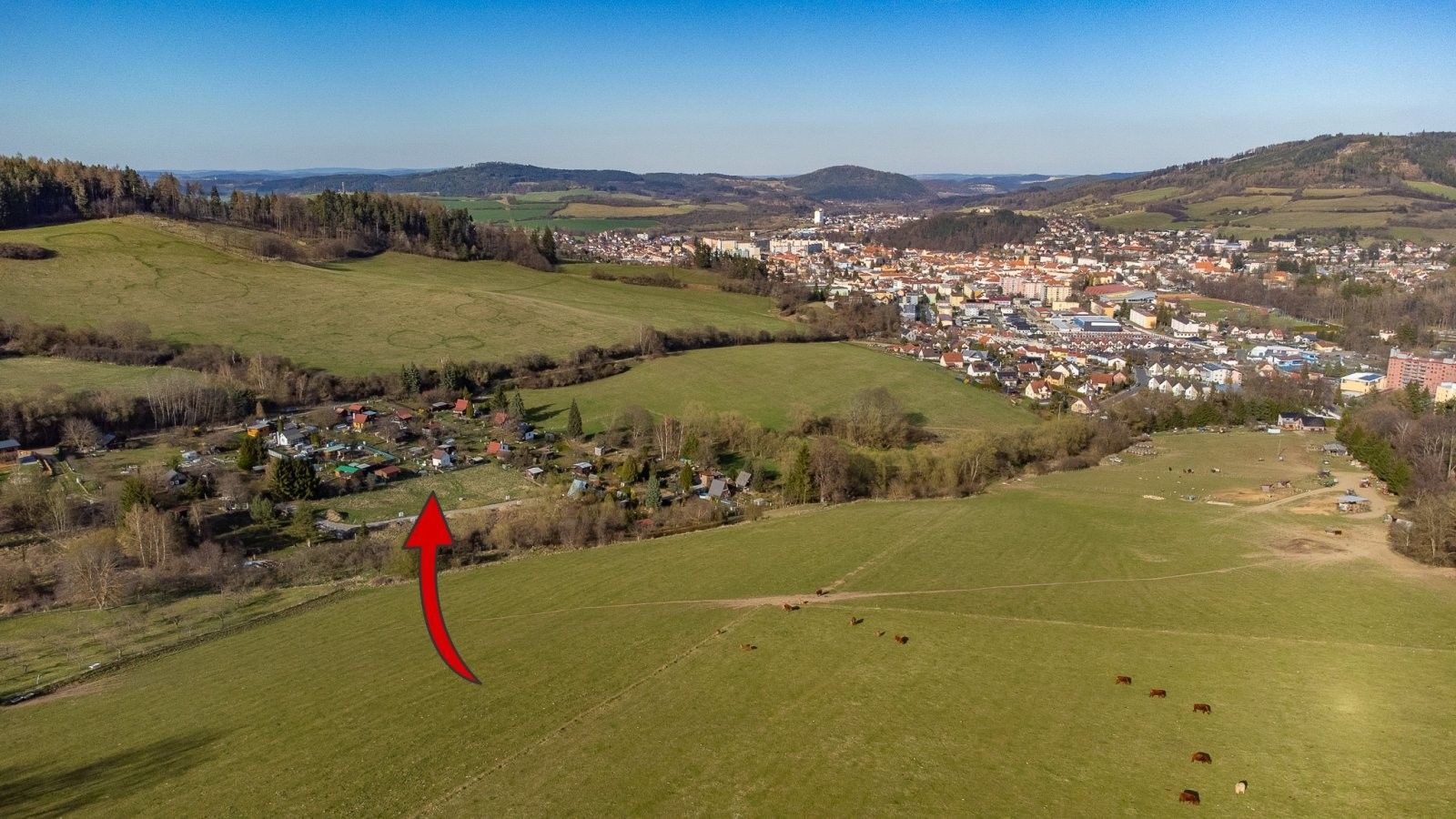 Prodej pozemek pro bydlení - Příkopy 80, Sušice II, 630 m² - 2