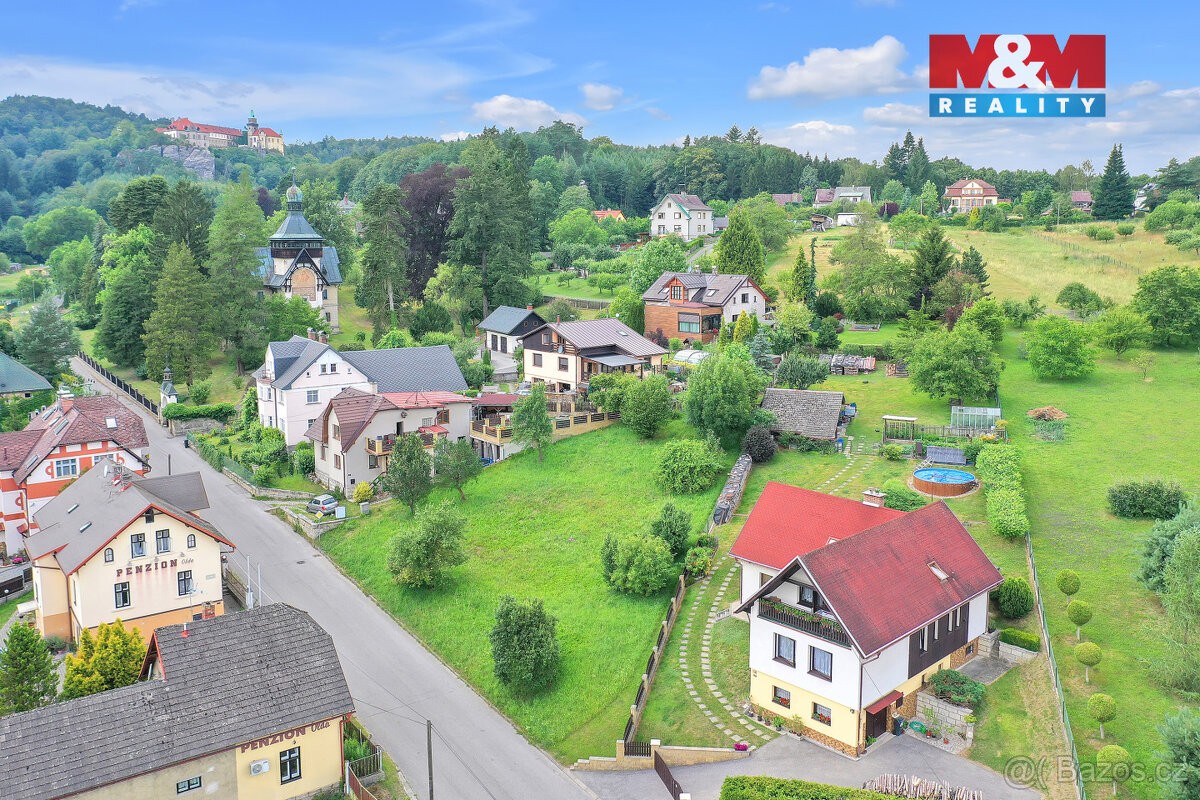 Stavební pozemek, Turnov – pohled 2