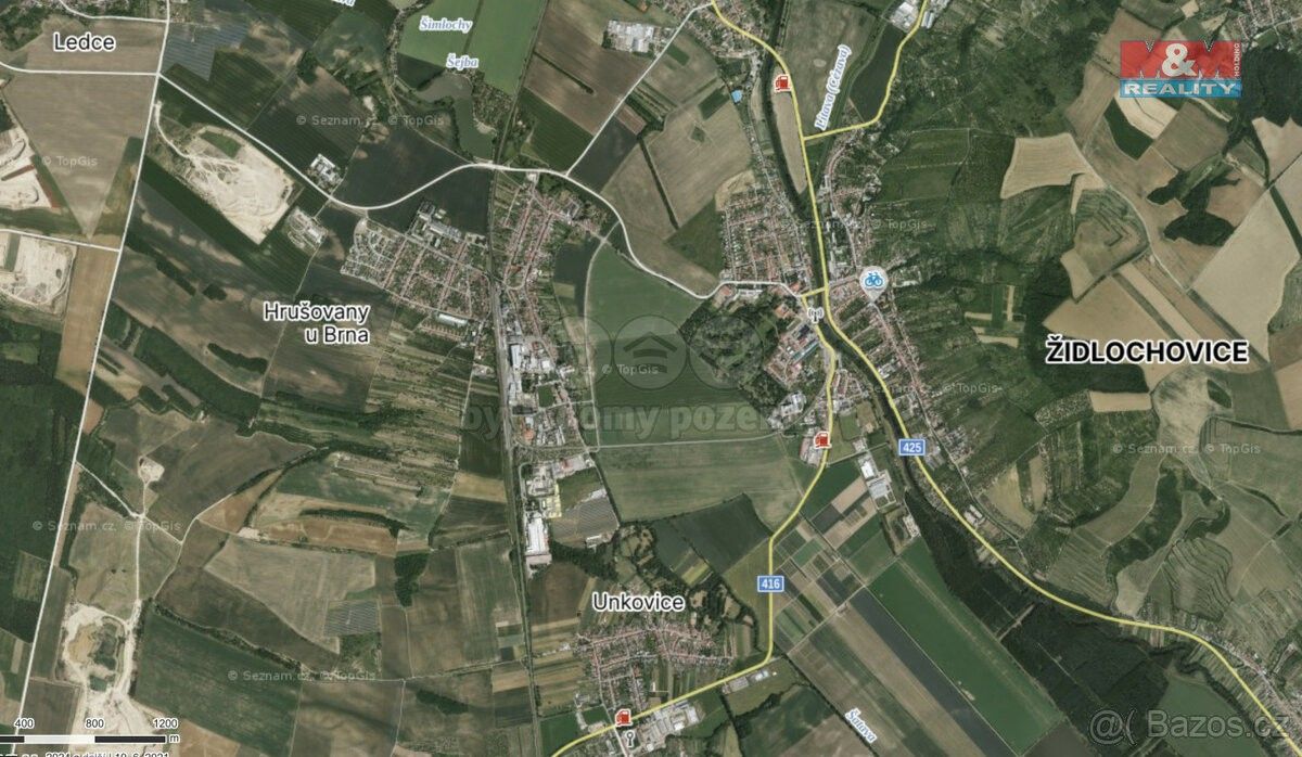 Prodej zemědělský pozemek - Hrušovany u Brna, 664 62, 5 601 m²