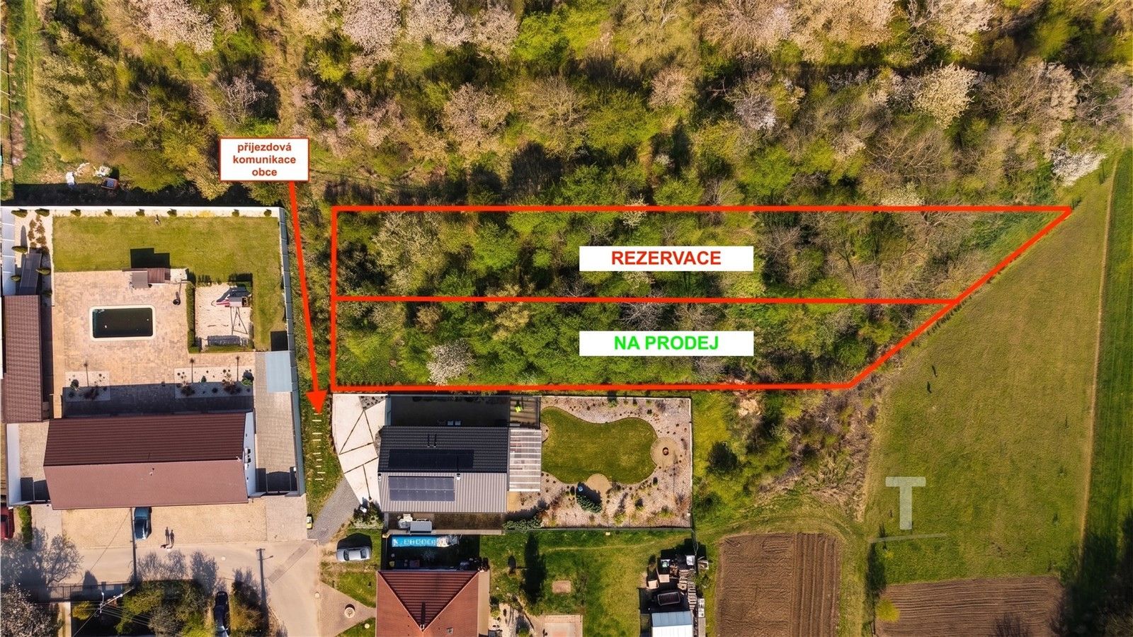 Pozemek pro bydlení, 940 m²