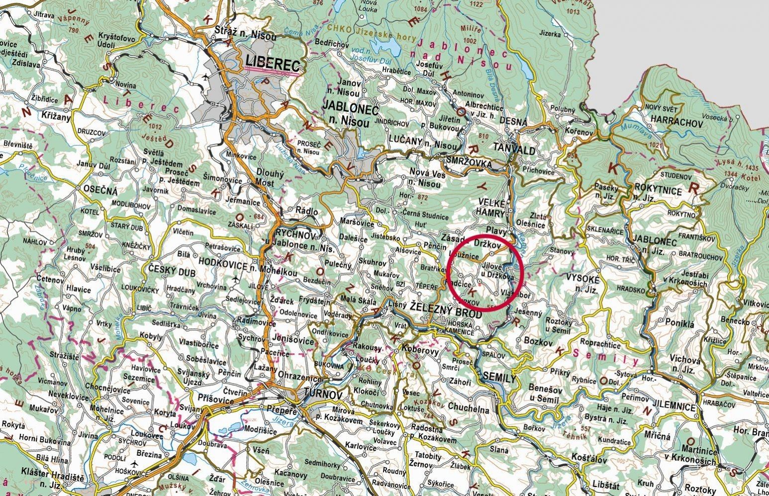 Prodej pozemek pro bydlení - Jílové u Držkova - 5