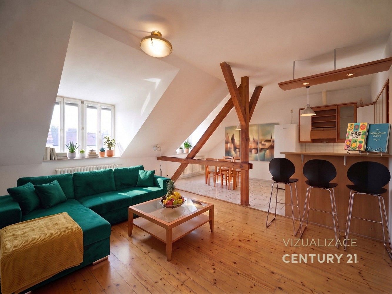 3+kk, Moravská, Praha 2 - Vinohrady, 133 m² - 1
